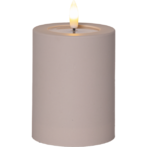 Flamme soft LED-kynttilä 12,5cm, beige