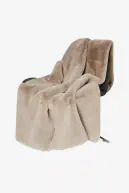 Fluffy blanket 120x180,nougat