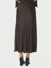 Bovary skirt, dark brown