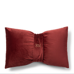 Festive bow box pillow