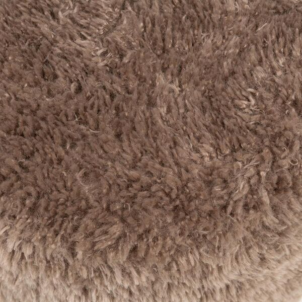Bovery footstool, raccoon taupe