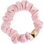 Velvet mini scrunchie, light rose