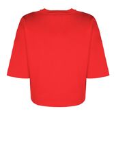 Leah sweater, poppy red