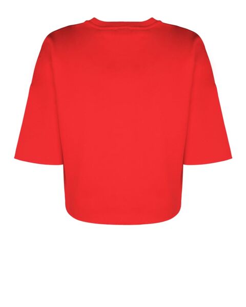 Leah sweater, poppy red