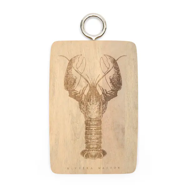 Ocean lobster chopping board
