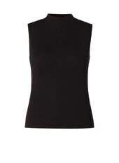 Yali top, black
