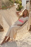 I want magic t-shirt dress, beige