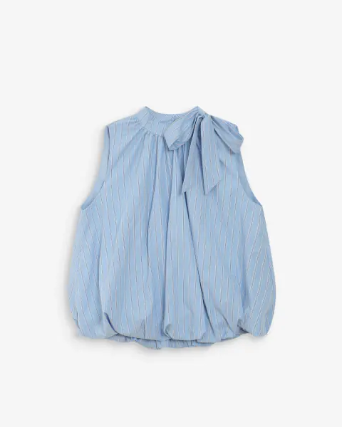Vanya top, bleuet