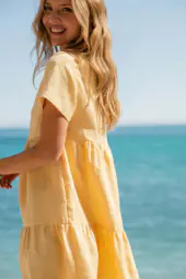 Layered dress, lemonade