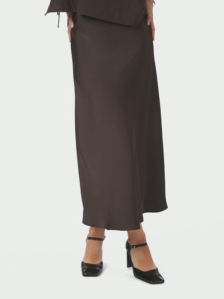 Bovary skirt, dark brown