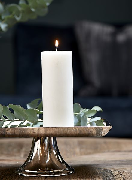 Pillar candle eco 7x18, off-white