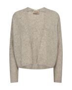 Thora relax knit cardigan, feather gray