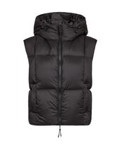 Kiara tally down vest, black