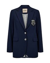 Marjurie piet blazer, maritime blue