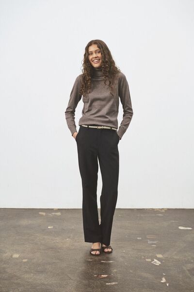 Mila rollneck pullover, atmos melange