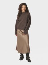 Bovary skirt, dark taupe