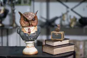 Jewelry box with owl