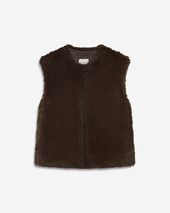 Aelio vest, chocolat