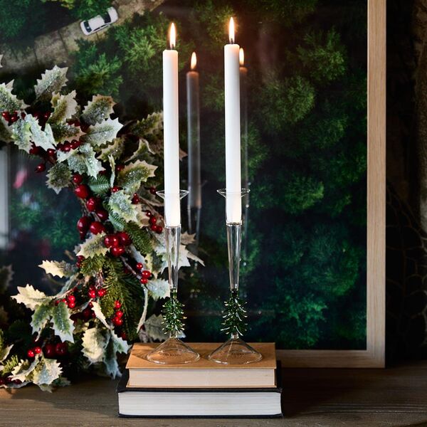Magical Christmas tree candle holder