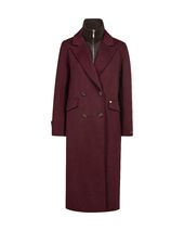 Alva loisa mock neck coat, port royale