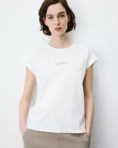 Atlas t-shirt, ivoire
