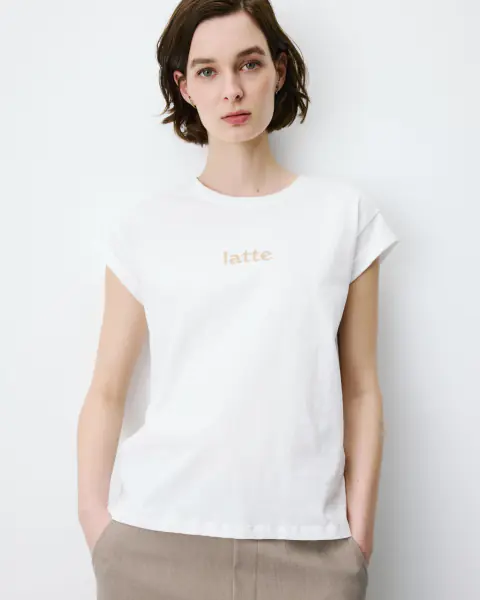Atlas t-shirt, ivoire