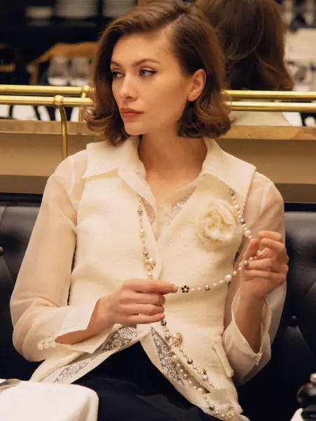 Miitta liivi, valkoinen