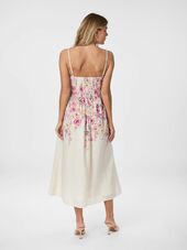 Sanni flower dress, ivory