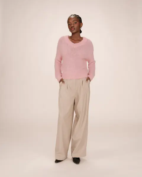 Sabado knit, cristal rose