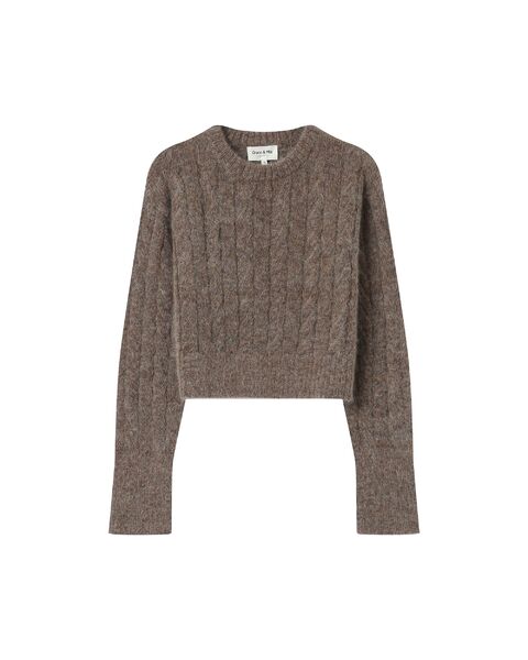 Sabin knit, taupe