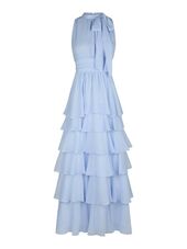 Marli solid dress, light blue