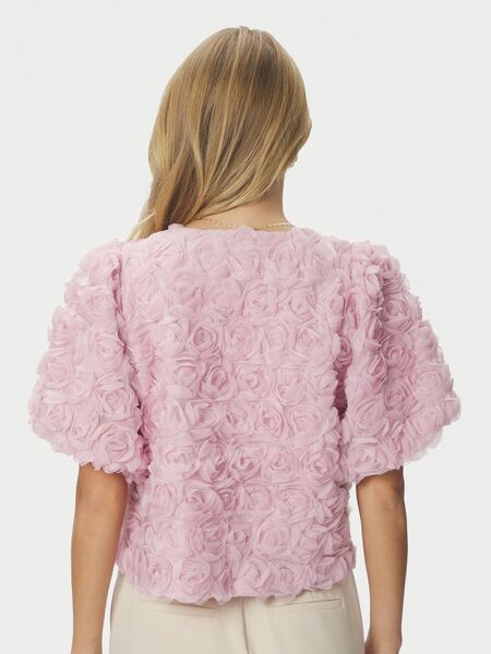 Aisa flower blouse, rose
