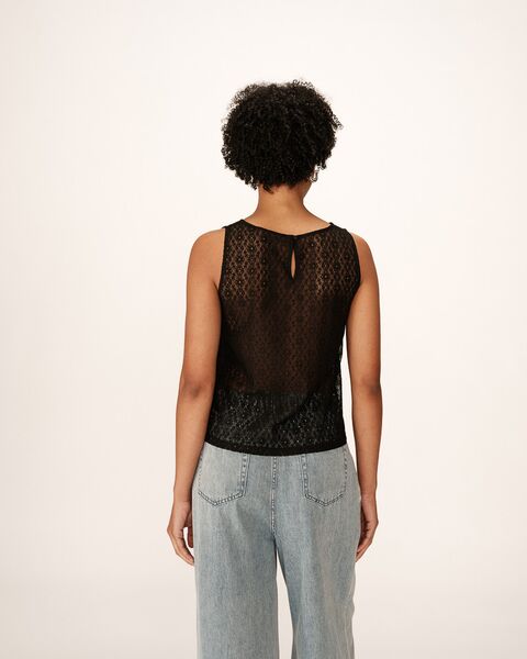 Passionnee top, noir