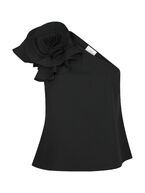 Kelina rose top, black