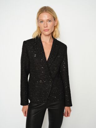 Belize bouce blazer, black
