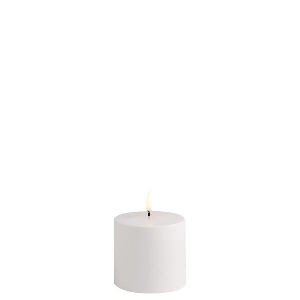 Outdoor led candle 7,8cm, white