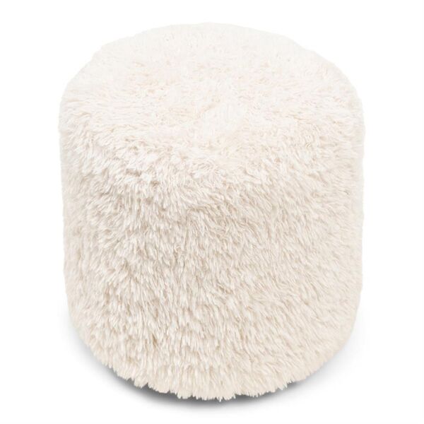 Bovery footstool, white lion
