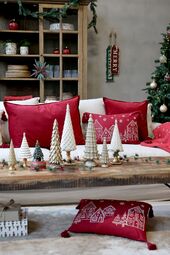 Signs Merry Christmas set of 2, green/red