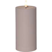Flamme soft LED-kynttilä 17,5cm, beige