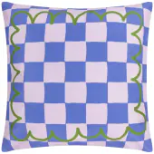 Lemons outdoor cushion 43x43, blue