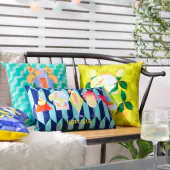 Margarita outdoor cushion 43x43, lime