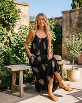 Merle dress, Black
