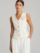 Miitta liivi, valkoinen