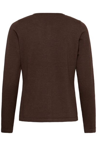 Mila cardigan, bracken melange/brown