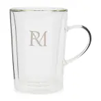 RM double wall monogram glass