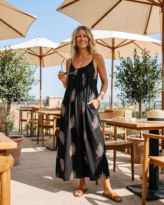 Merle dress, Black