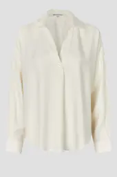 Timeline blouse, egret