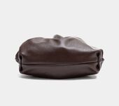 Dumpling bag, dark brown