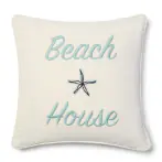 Beach house pillow 50x50