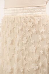 Chateau skirt, champagne